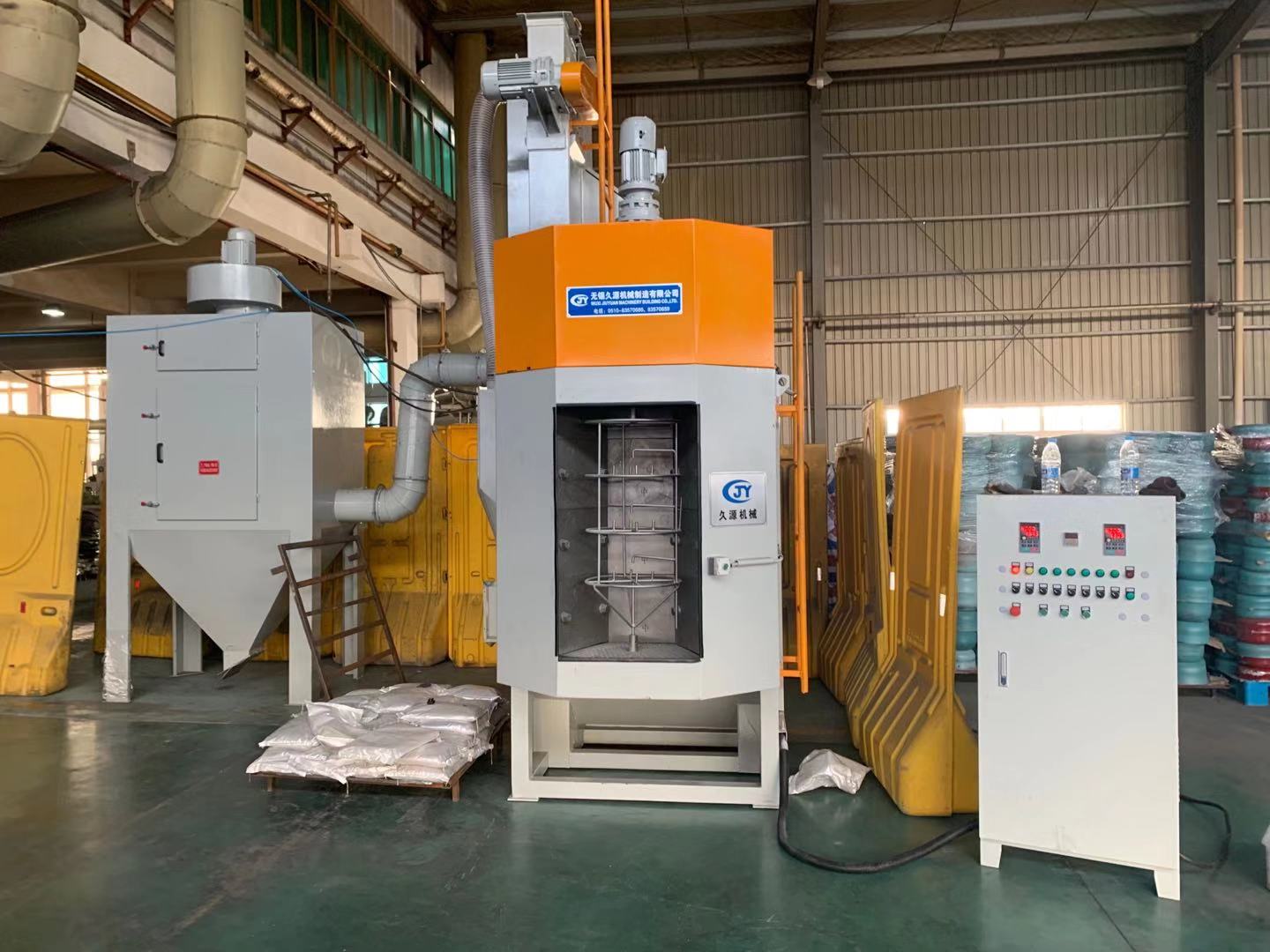 金属履带抛丸机的特性